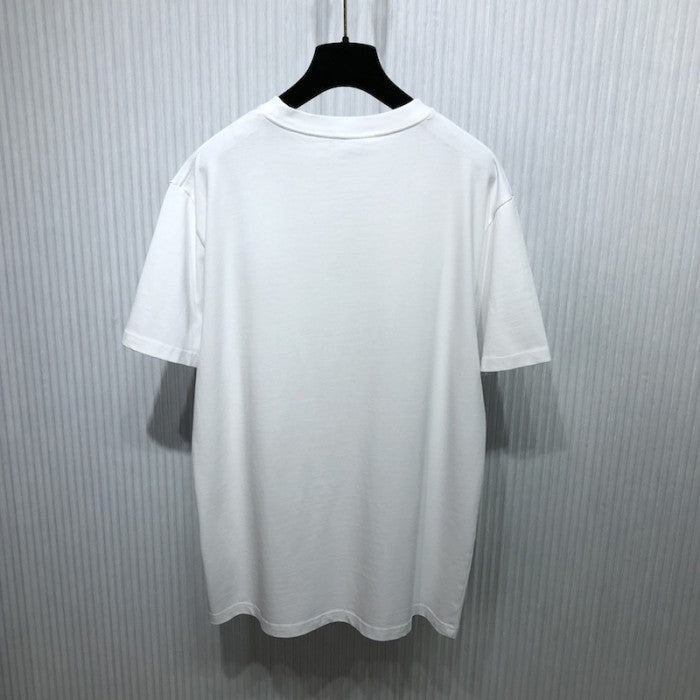 CD DIAMOND RELAXED-FIT T-SHIRT White Cotton Jersey