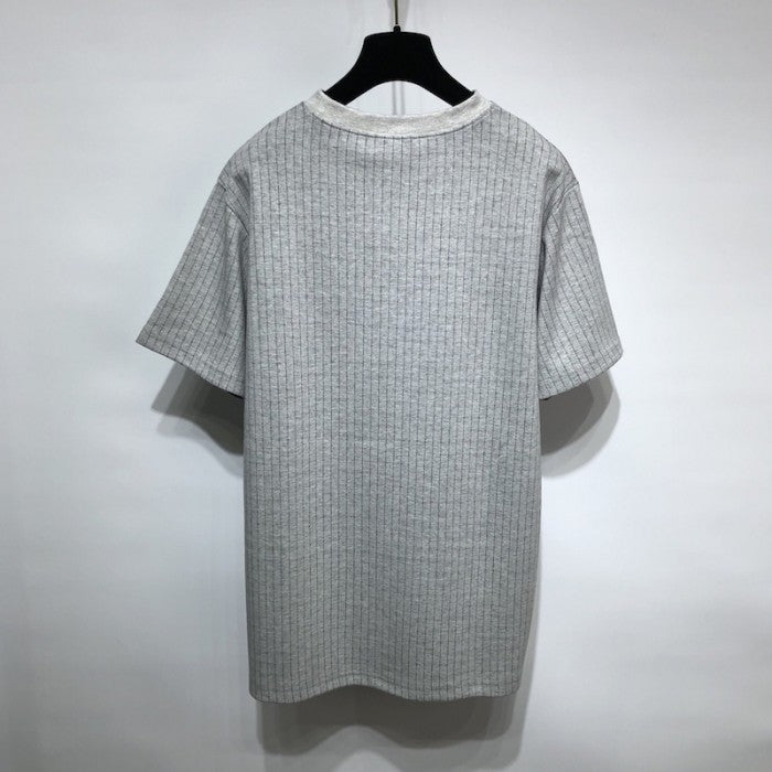 Christian Dior Atelier T-Shirt Ecru Wool and Cotton Jersey