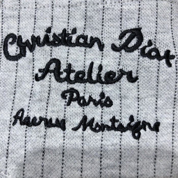 Christian Dior Atelier T-Shirt Ecru Wool and Cotton Jersey