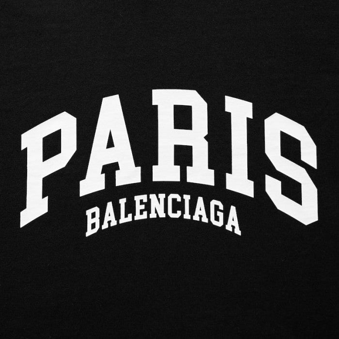 Balenciaga Cities Paris T-shirt Medium Fit in Black