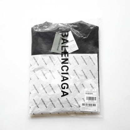 Balenciaga Cities Paris T-shirt Medium Fit in Black