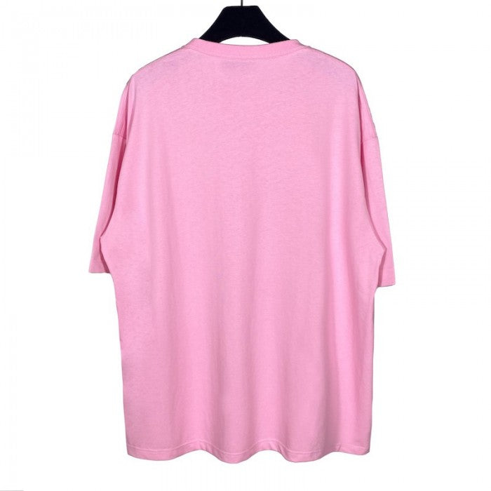 Balenciaga Cities Paris T-shirt Medium Fit in Pink