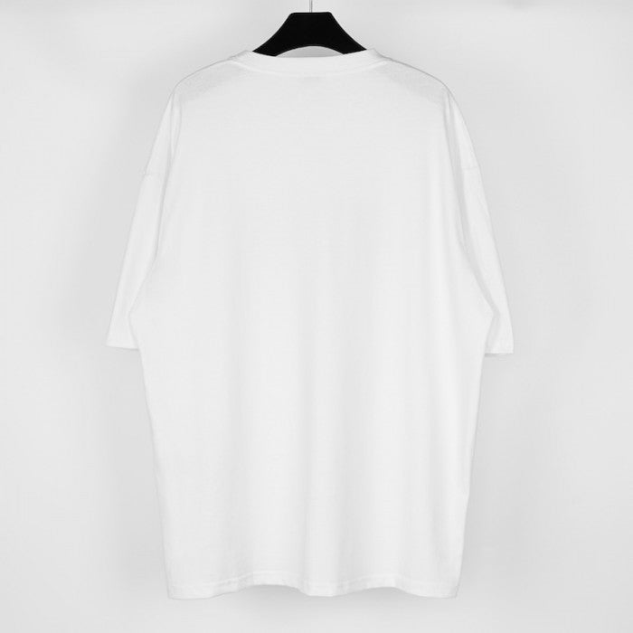 Balenciaga Cities Paris T-shirt Medium Fit in White