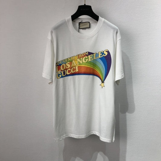 Gucci Cotton T-shirt with print white أ½616036