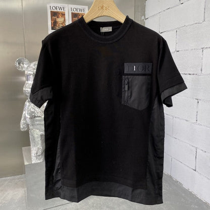 Oversized DIOR AND SACAI T-Shirt Black