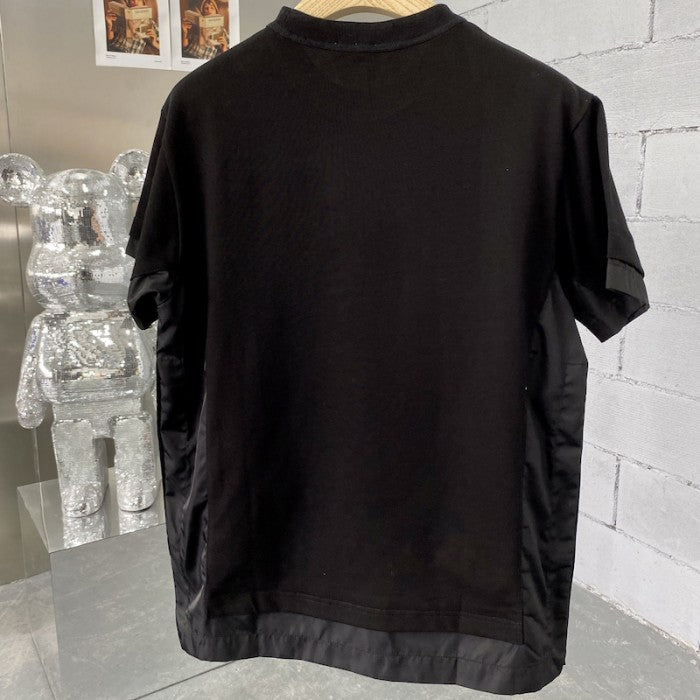 Oversized DIOR AND SACAI T-Shirt Black