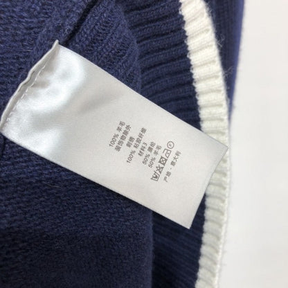 Christian Dior Atelier Sweater Blue Wool Jersey