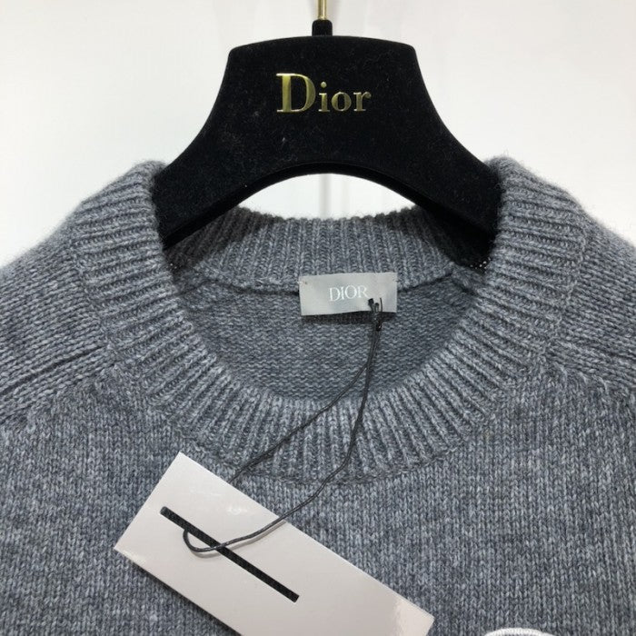 Christian Dior Atelier Sweater Gray Wool Jersey