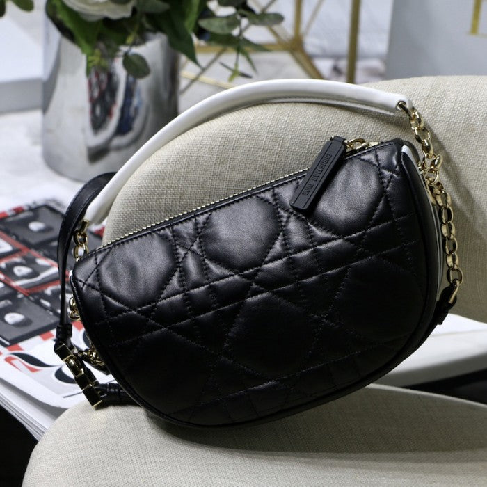 Small Dior Vibe Hobo Bag Black