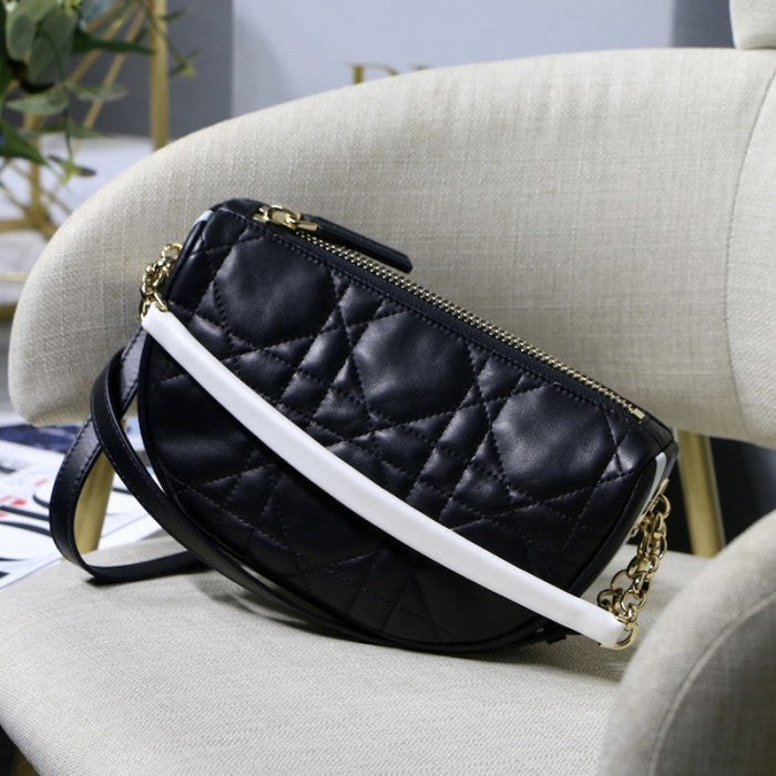 Small Dior Vibe Hobo Bag Black