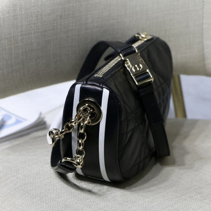 Small Dior Vibe Hobo Bag Black