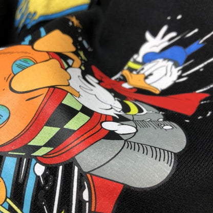 Disney x Gucci Donald Duck Hooded Sweatshirt Black