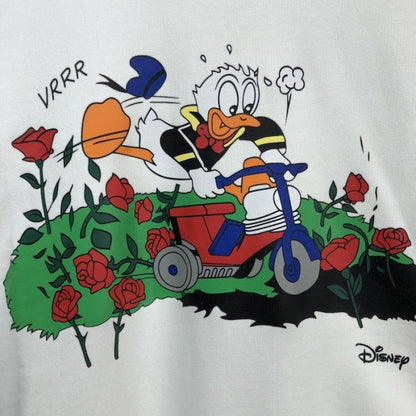 Disney x Gucci Donald Duck Hooded Sweatshirt Off White