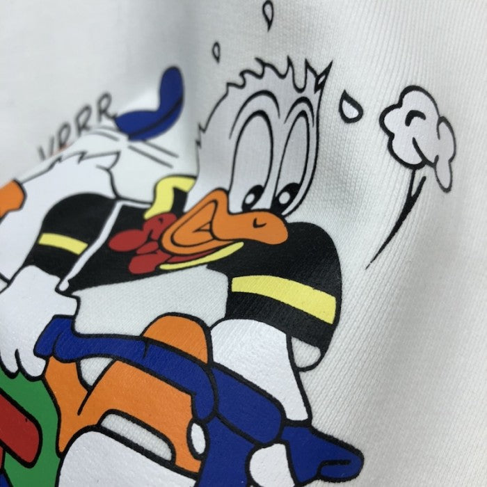 Disney x Gucci Donald Duck Hooded Sweatshirt Off White