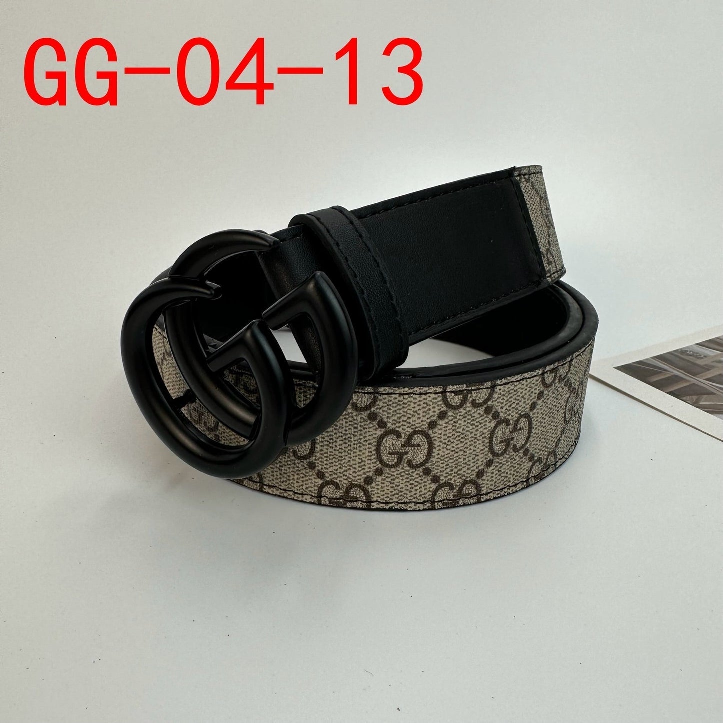 Gucci GG Supreme Belt with G buckle men women