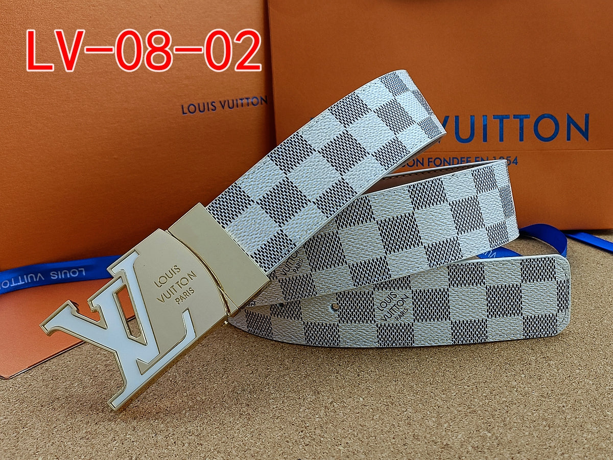 New Louis Vuitton belt men women LV