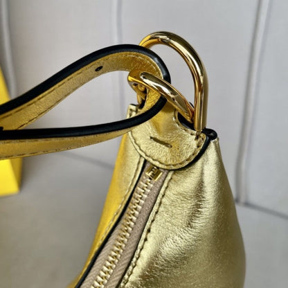 Fendi Fendigraphy Small Gold leather bag