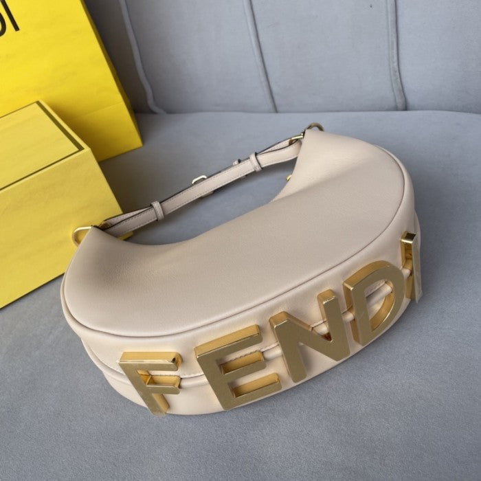 Fendi Fendigraphy Small Pink leather bag