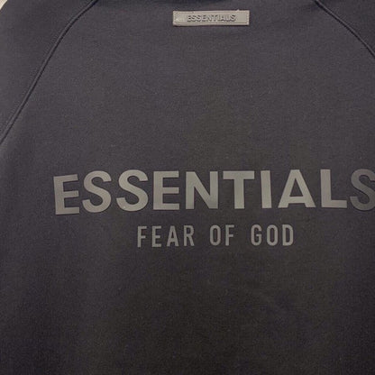 2021 FEAR OF GOD FOG Essentials Hoodie Black