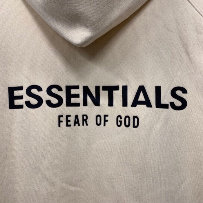 2021 FEAR OF GOD FOG Essentials Hoodie Cream