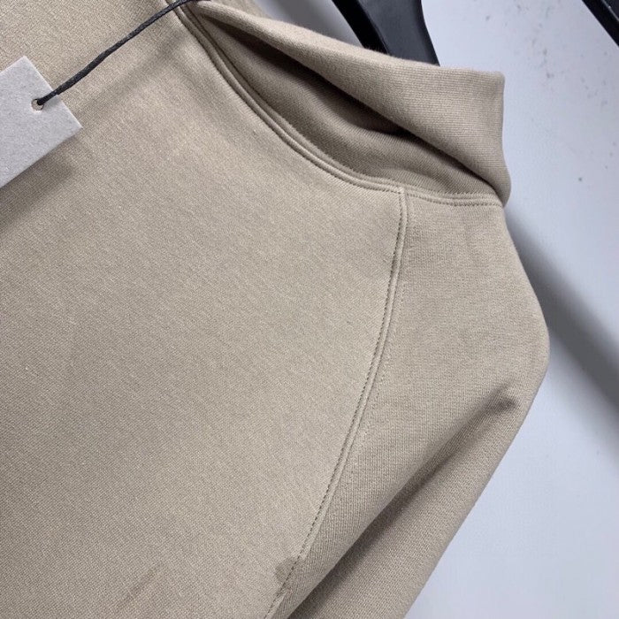 2021 FEAR OF GOD FOG Essentials Hoodie Khaki