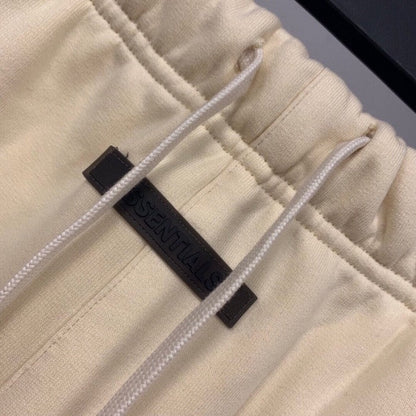 2021 FEAR OF GOD FOG Essentials Drawstring Pants Cream