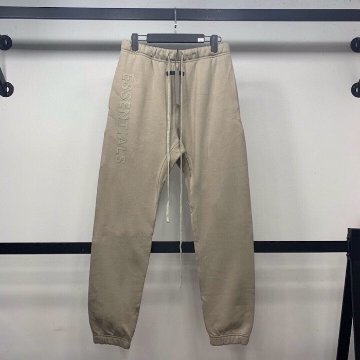 2021 FEAR OF GOD FOG Essentials Drawstring Pants Khaki