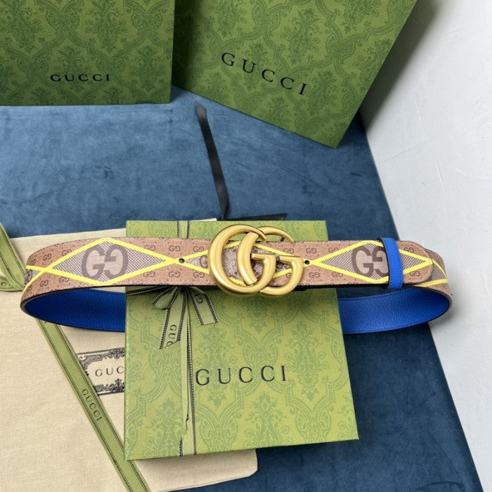 Gucci GG Marmont wide beltý 406831