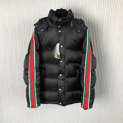 Gucci GG nylon jacquard jacket with Web أ½715519