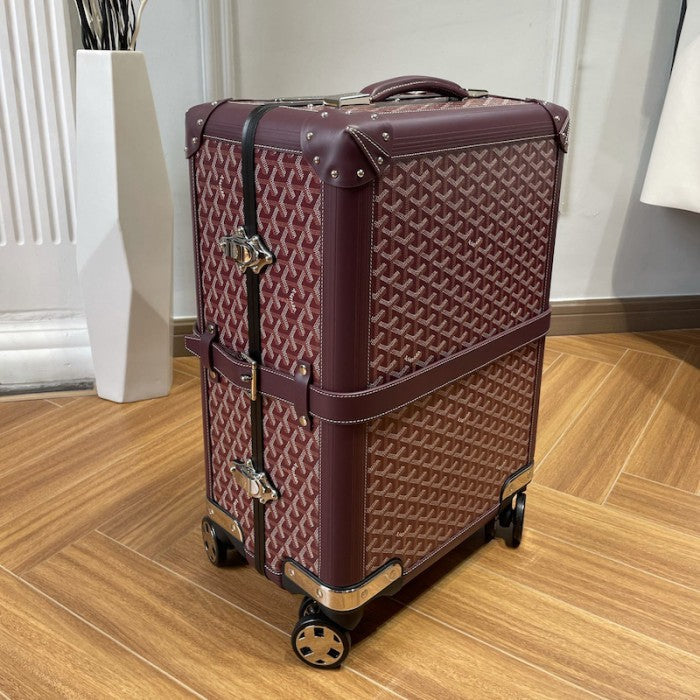 Go yard Bourget PM Trolley Case Burgundy