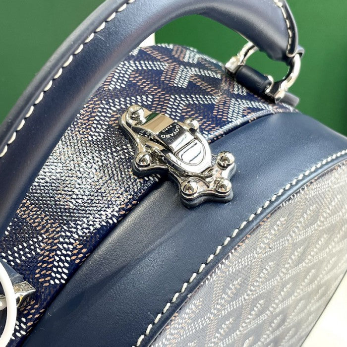 Go yard The Alto Hatbox Trunk Bag Dark Blue