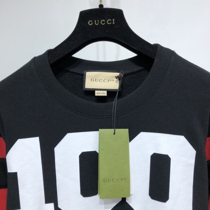 Gucci 100 cotton sweatshirt black