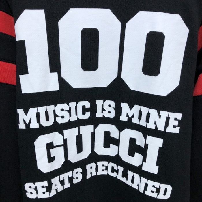 Gucci 100 cotton sweatshirt black