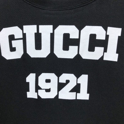 Gucci 100 cotton sweatshirt black