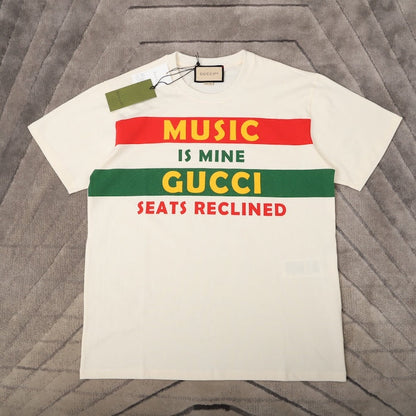 Gucci 100 cotton T-shirt off white