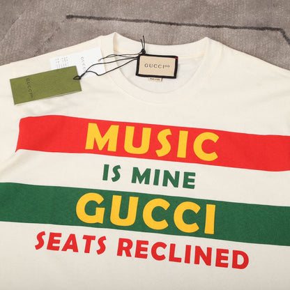 Gucci 100 cotton T-shirt off white