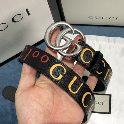 Gucci 100 GG Marmont belt Black