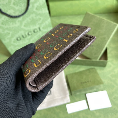 Gucci 100 wallet brown ý676238