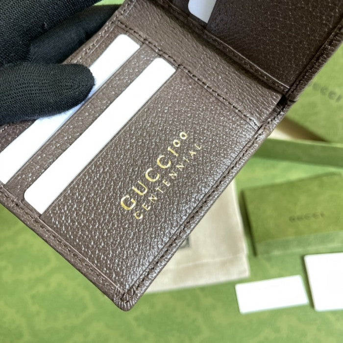 Gucci 100 wallet brown ý676238