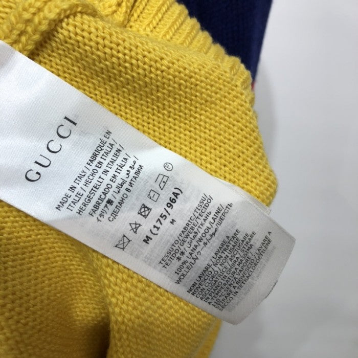 Gucci 100 wool sweater Yellow