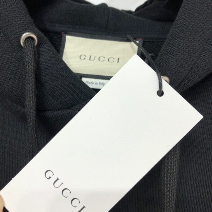 Gucci Oversize Sweatshirt with Gucci Logo Black