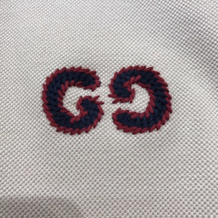 Gucci Polo with GG Embroidery Off White