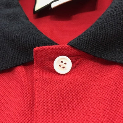 Gucci Polo with GG Embroidery Red