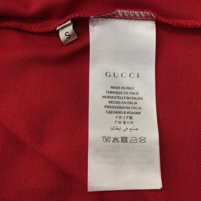 Gucci Polo with GG Embroidery Red