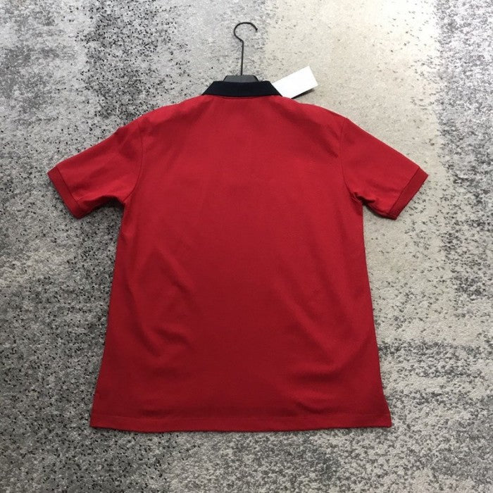 Gucci Polo with GG Embroidery Red