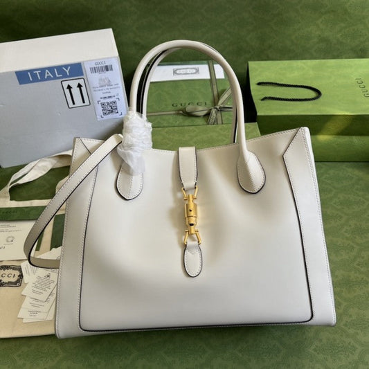 Gucci Jackie 1961 large tote bag ý649015 White