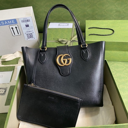 Gucci Small tote with Double G bag ý652680 Black