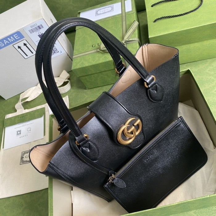 Gucci Small tote with Double G bag ý652680 Black