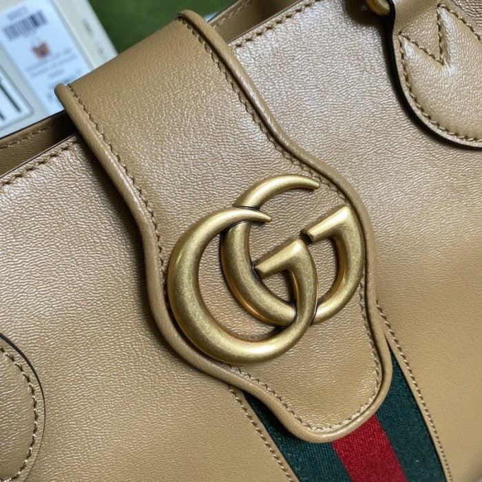 Gucci Small tote with Double G bag ý652680 Brown