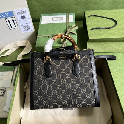 Gucci Diana small tote bag ý660195 Black